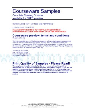 Cover of [ebook] - Computers - Office - Excel 2000 Advanced Training M.pdf